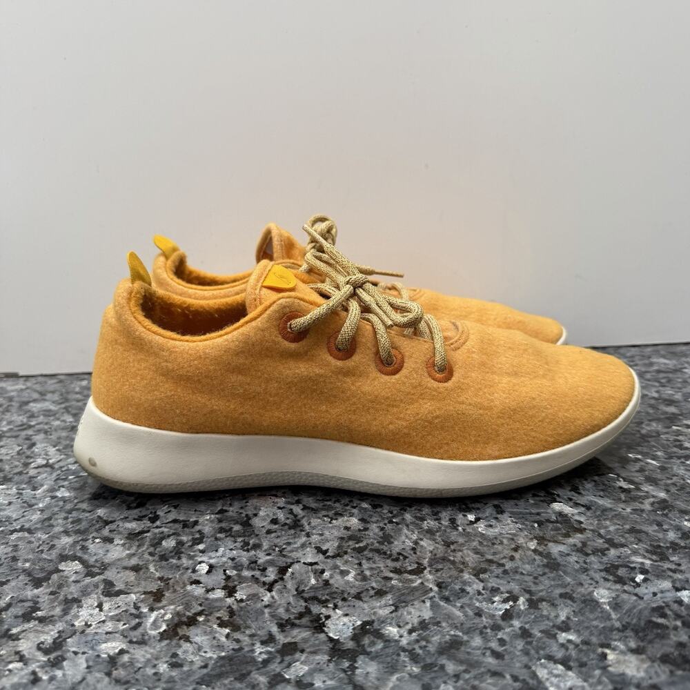 Allbirds Mens Wool Runners M12 Merino Comfy Sneakers Orange
